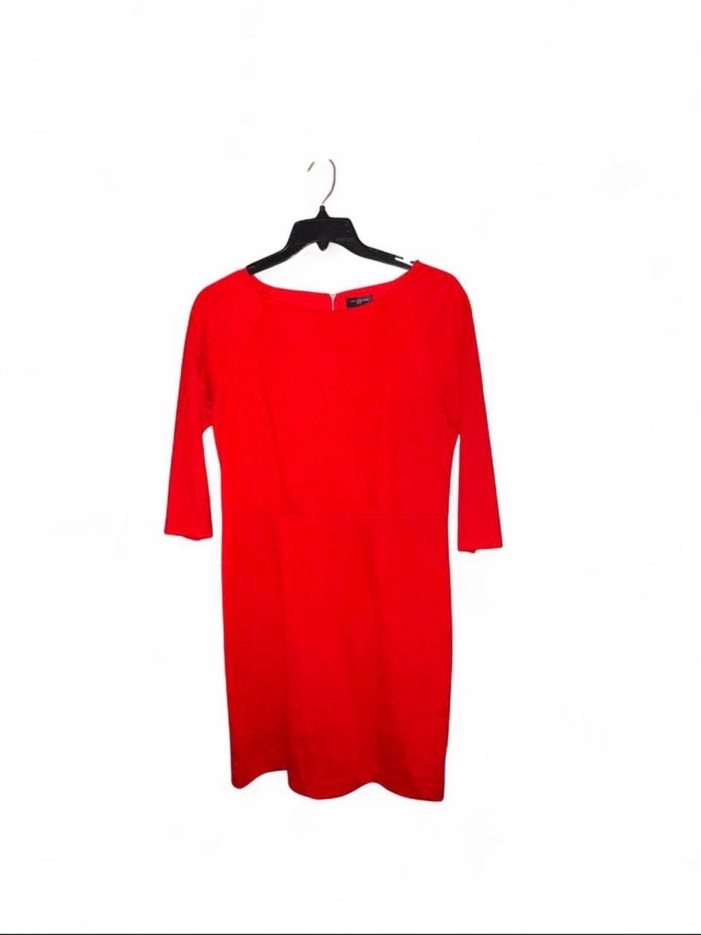The Limited Red Long Sleeve Sheath Dress